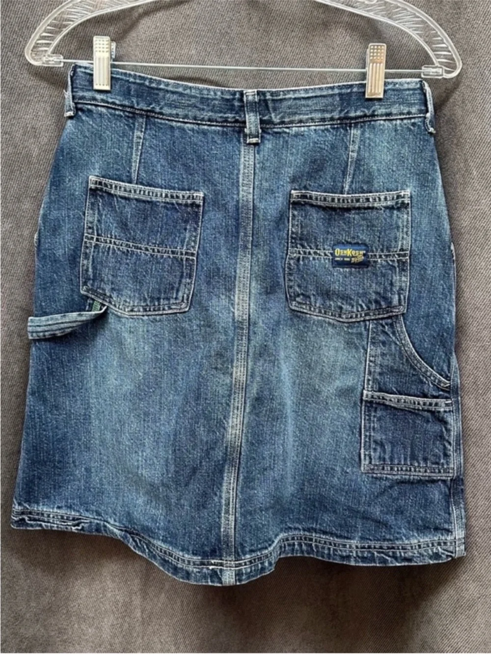 Oshkosh carpenter denim jean skirt Sz 16